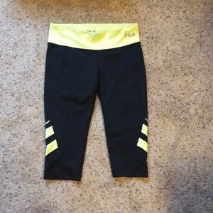 Fila workout capris